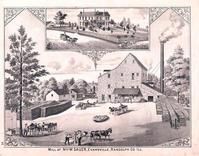 N and W Sauer, Randolph County 1875